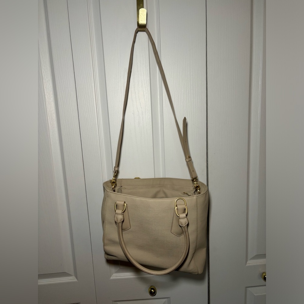 Dagne Dover Cream Tote Bag - Picture 4 of 11